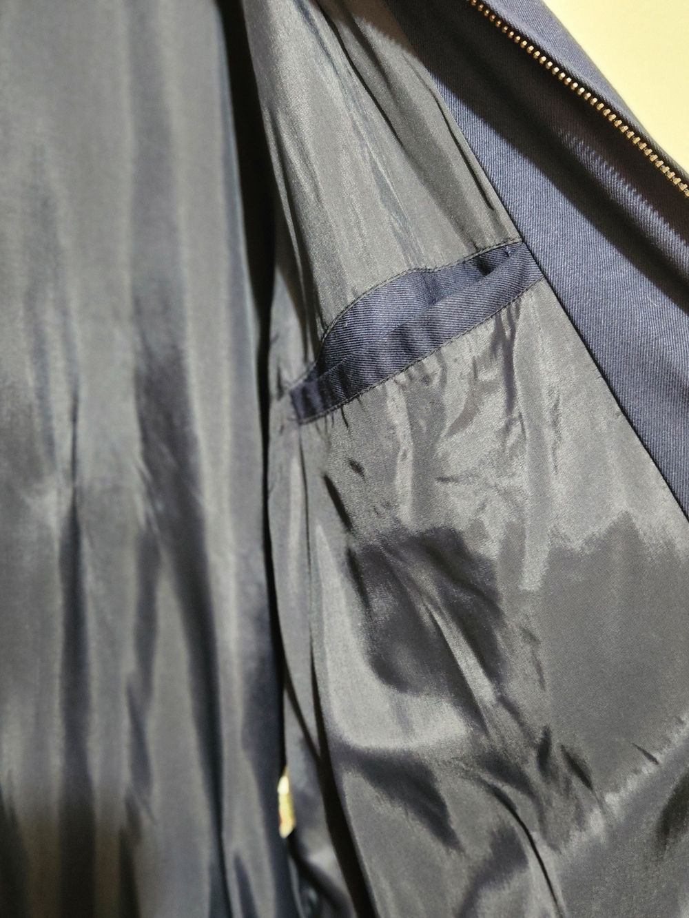 Grandpacore Streetwear Ulitlity Normcore Vintage Retro Quiet Luxury Navy Jacket - Picture 8 of 15